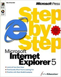 Image of Microsoft Internet Explorer 5, Step by Step, Piranti untuk Belajar Sendiri