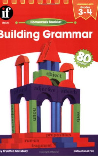 Image of Building Grammar Grades 3-4 (Homework Booklet)