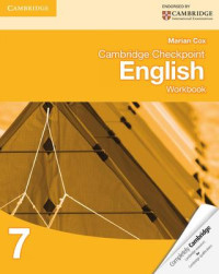 Image of Cambridge Checkpoint English workbook grade 7