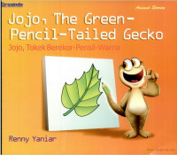 Image of Jojo, The Green-Pencil_Tailed Gecko :  Jojo, Tokek Bereekor-Pensil-Warna